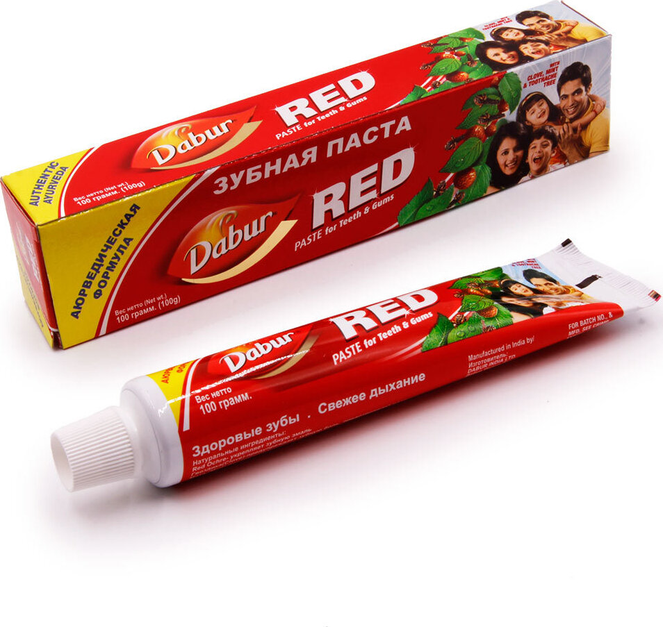 Зубная паста Ред Дабур Индия (Red Toothpaste Dabur India) 100 г