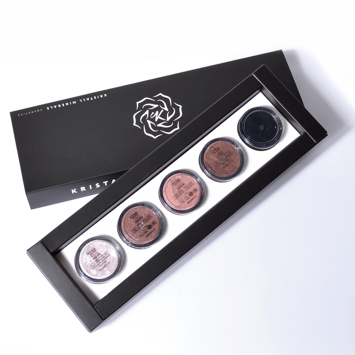 Набор минеральных теней Kristall Minerals cosmetics Пряная корица