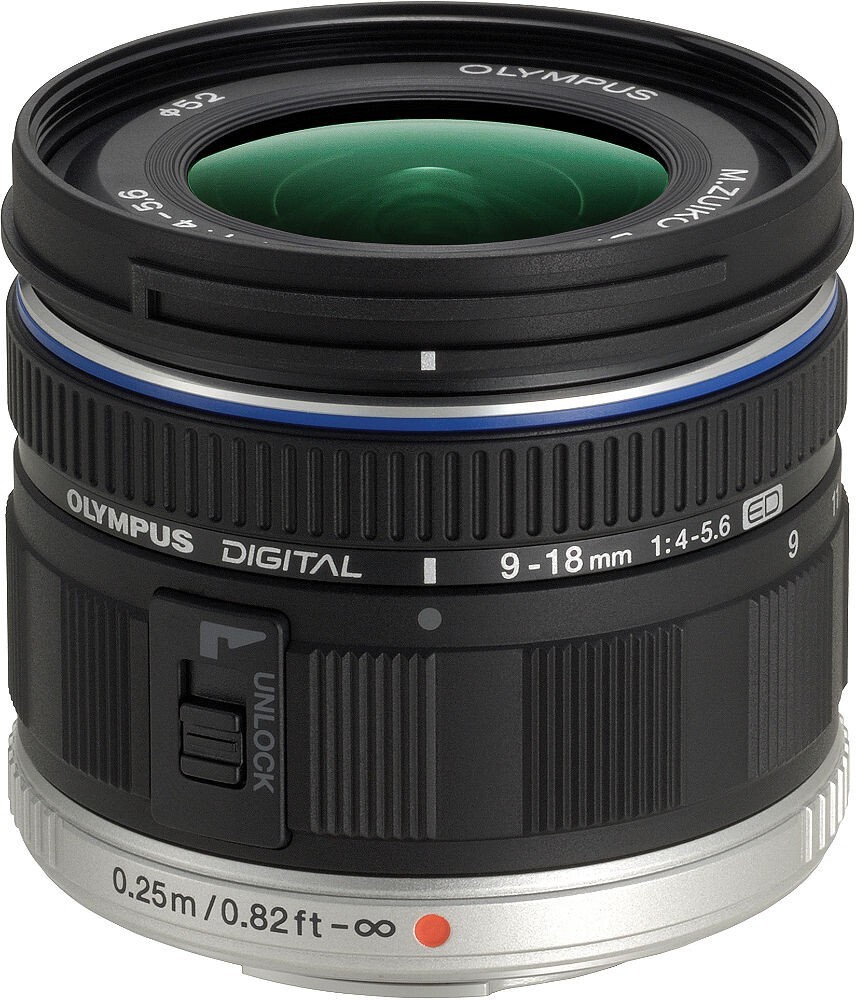 Объектив Olympus Zuiko Digital ED 9-18mm 1:4.0-5.6 (EZ-M918) - изображение