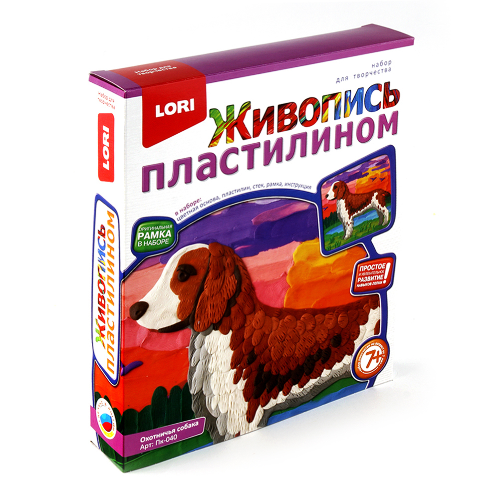 Картина из пластилина lori