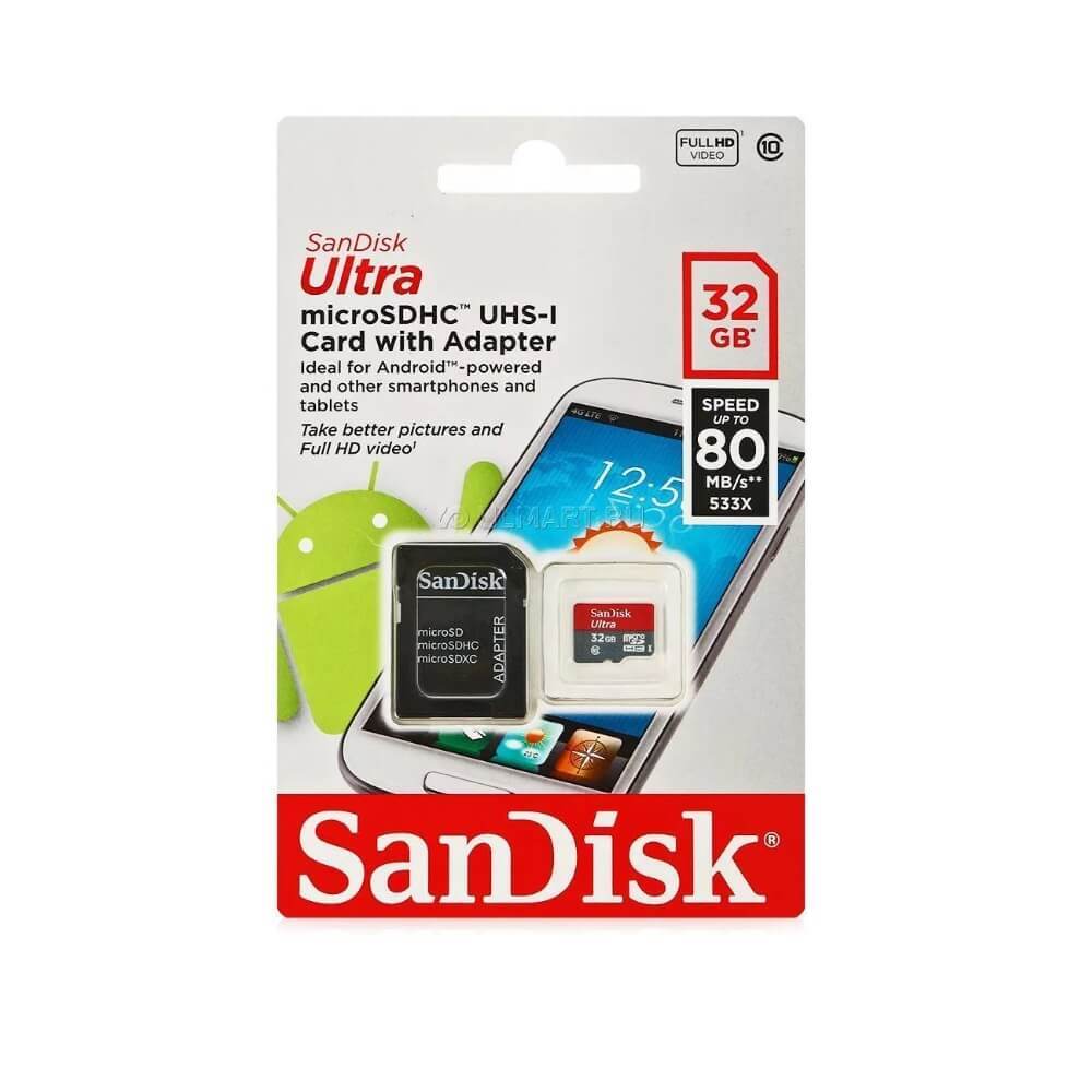 Карта Памяти Sandisk 32 Гб Купить