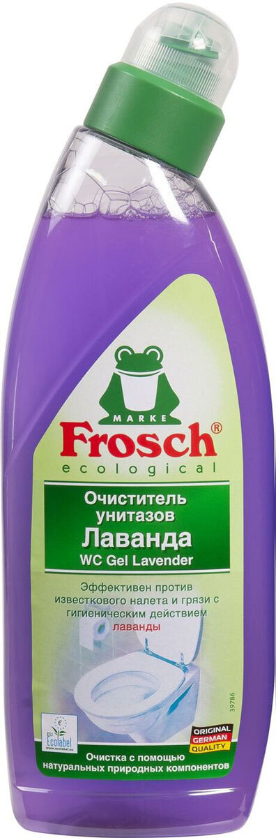 Средство для чистки унитазов frosch