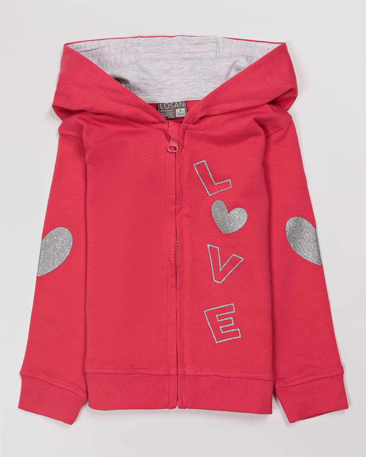 Tolstovka Dlya Devochki Losan Cvet Klubnichnyj 016 6654al Razmer 4 104