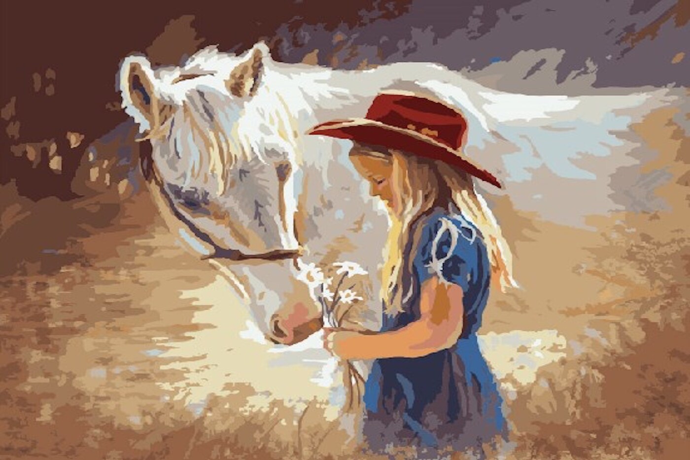 Девочка с лошадкой. Кэтрин Финчер художник. Картина Кэти Финчер Дружба. Кэтрин Эндрюс Финчер. Девочка на лошади.