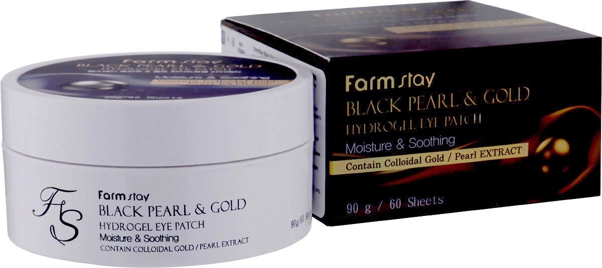 Farm Stay Black Pearl Gold Hydrogel Eye Patch купить в интернет