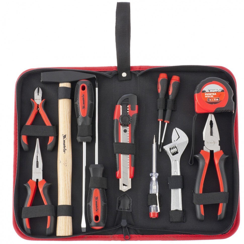 Набор слесарно-монтажный, 12 предметов Matrix — купить в интернет ...