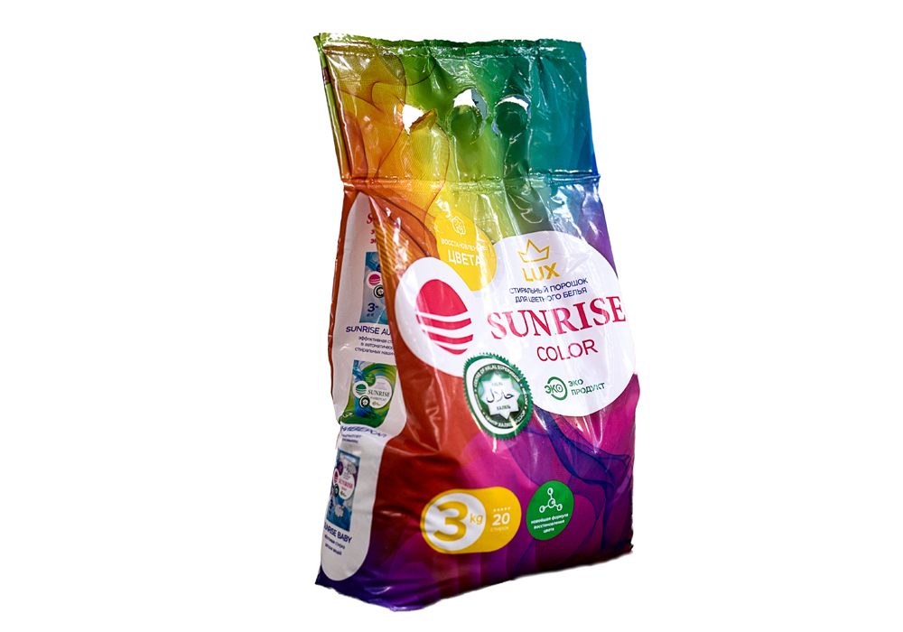 Стиральный порошок SUNRISE LUX COLOR 3 кг — купить в интернет-магазине ...