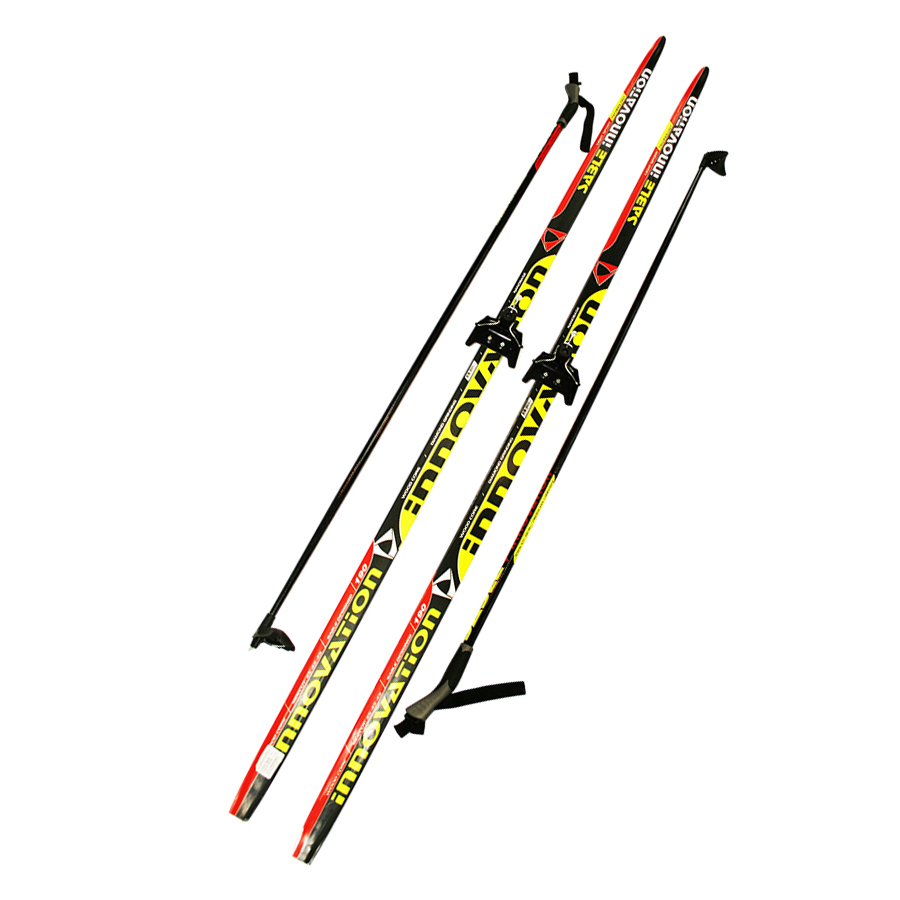 Лыжный комплект (лыжи + палки + крепления) 75 мм 150 СТЕП Sable .