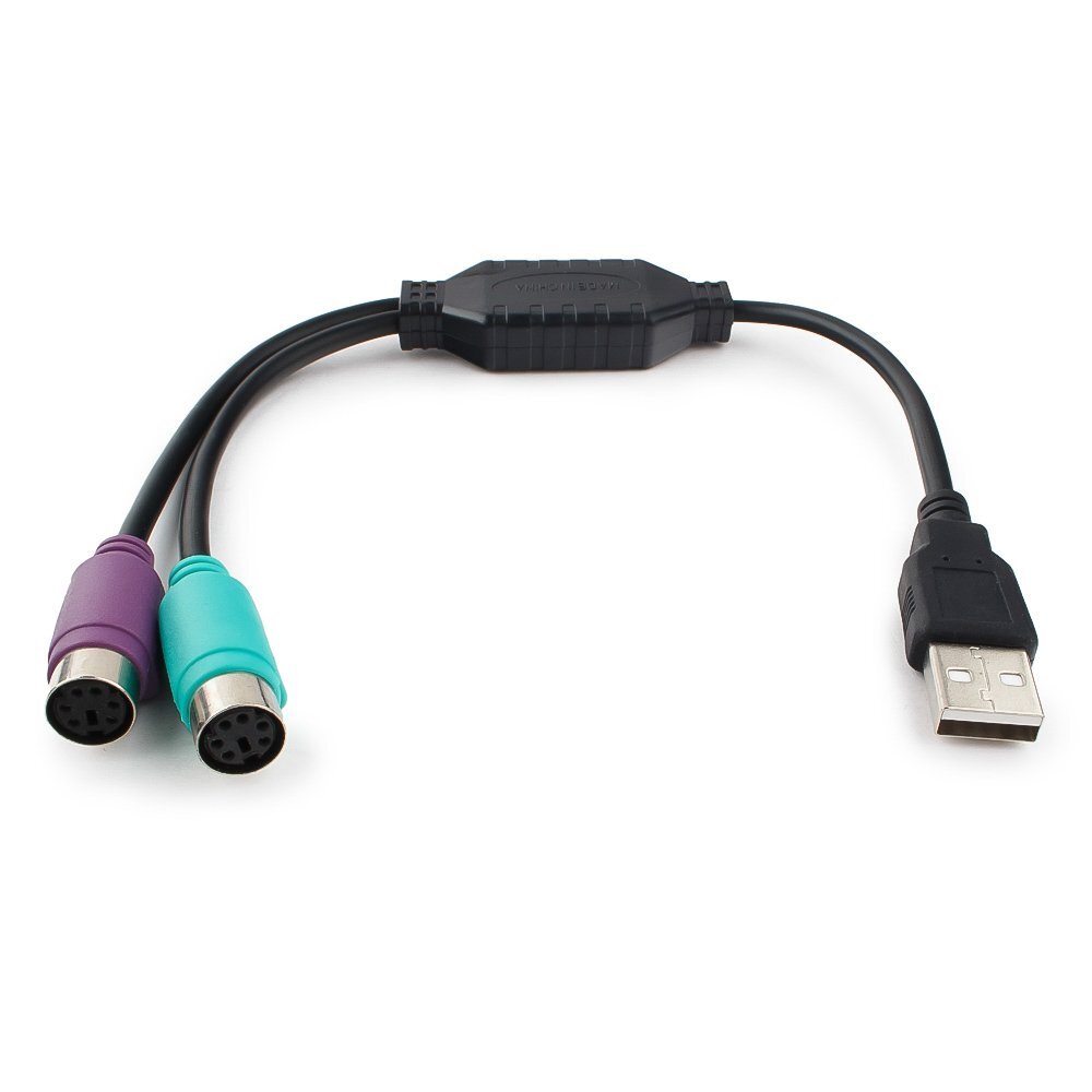 Переходник USB - PS 2 (двойной) - купить