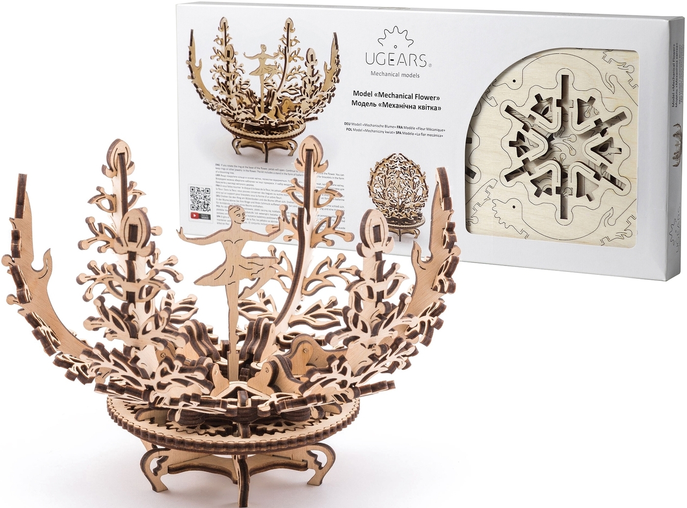 Ugears Деревянная модель Механический цветок — купить в интернет ...