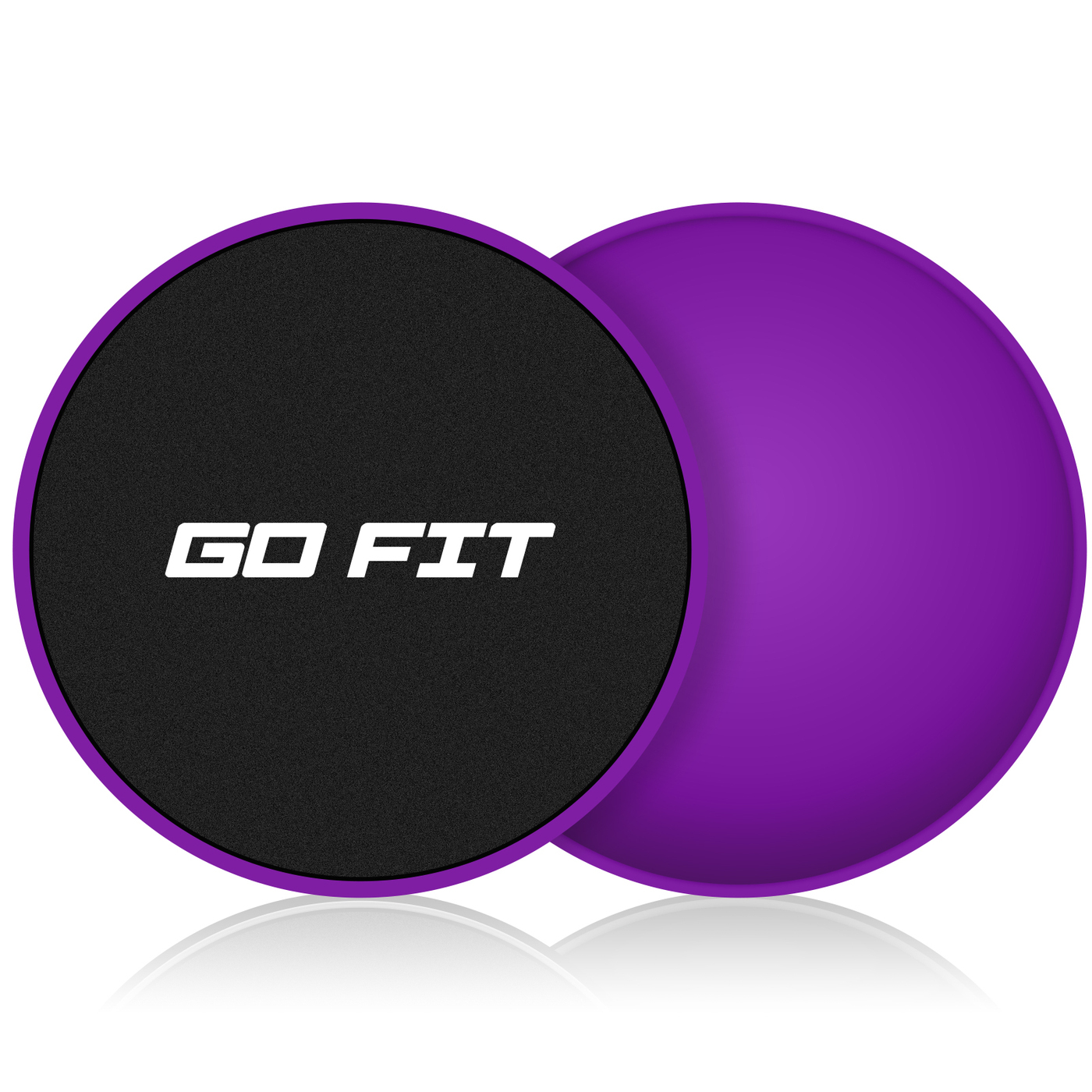 Диски для скольжения GO FIT, слайдеры для глайдинга, набор из 2 штук с ...
