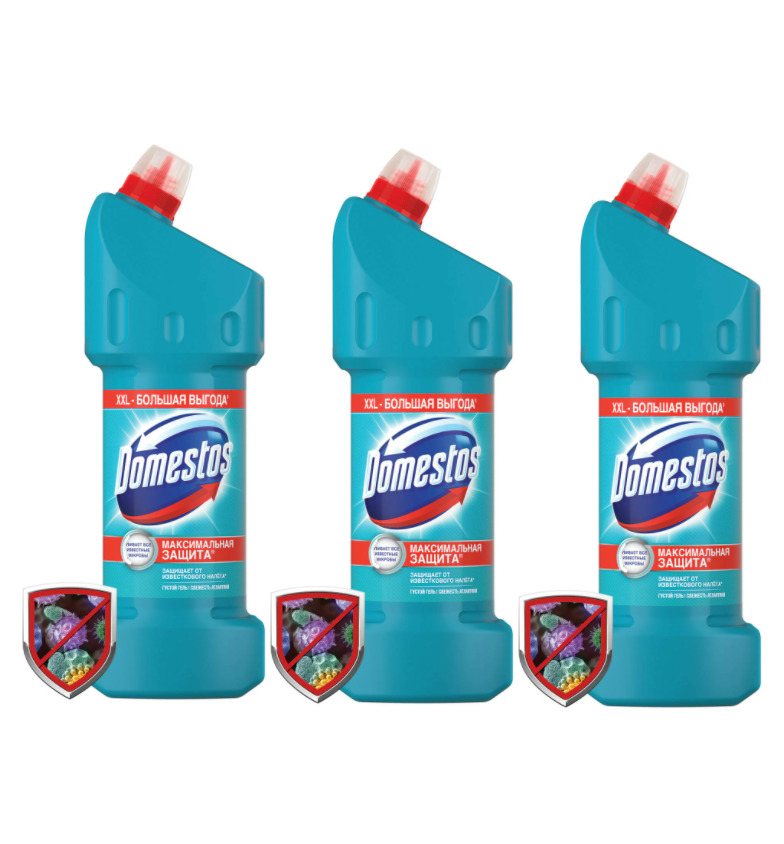 Характеристики Чистящее средство 1,5 л DOMESTOS (Доместос) 