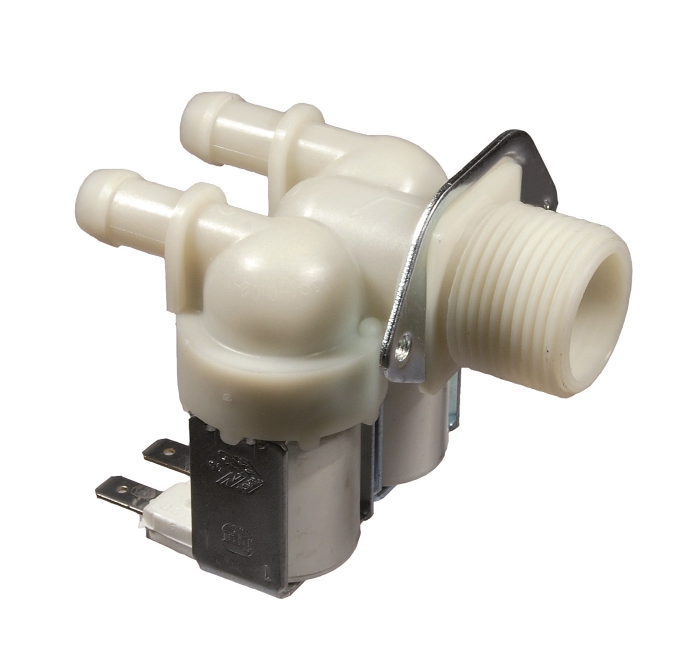 Электромагнитный клапан для стиральной машины подачи воды универсальный -  купить с доставкой по выгодным ценам в интернет-магазине OZON (219657863)