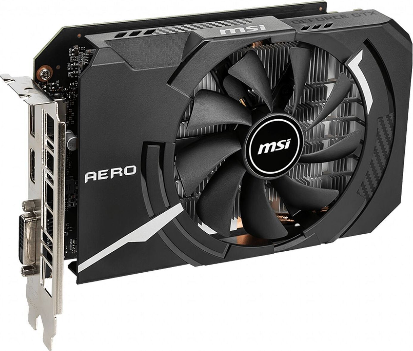 Купить видеокарту MSI Видеокарта MSI GeForce GTX1660 6ГБ, GTX 1660 AERO ...