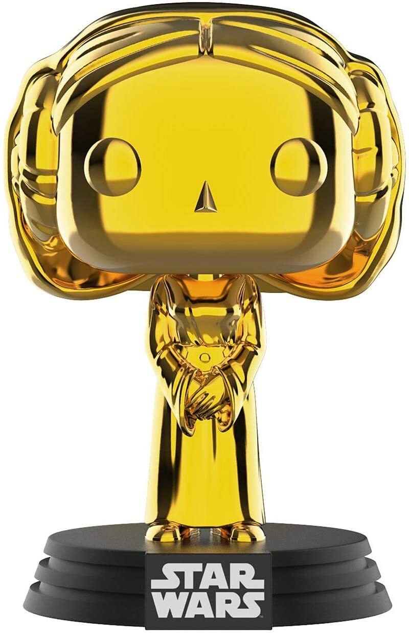 princess leia funko pop gold