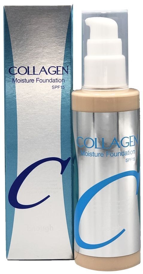 EnoughУвлажняющийтональныйкремсколлагеномCollagenMoistureFoundationSPF15,#21,100мл