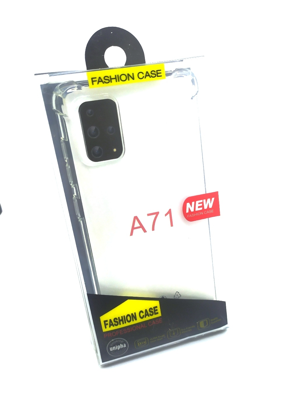 Чехол силиконовый прозрачный защитный на Samsung Galaxy A71 / Защитный ...