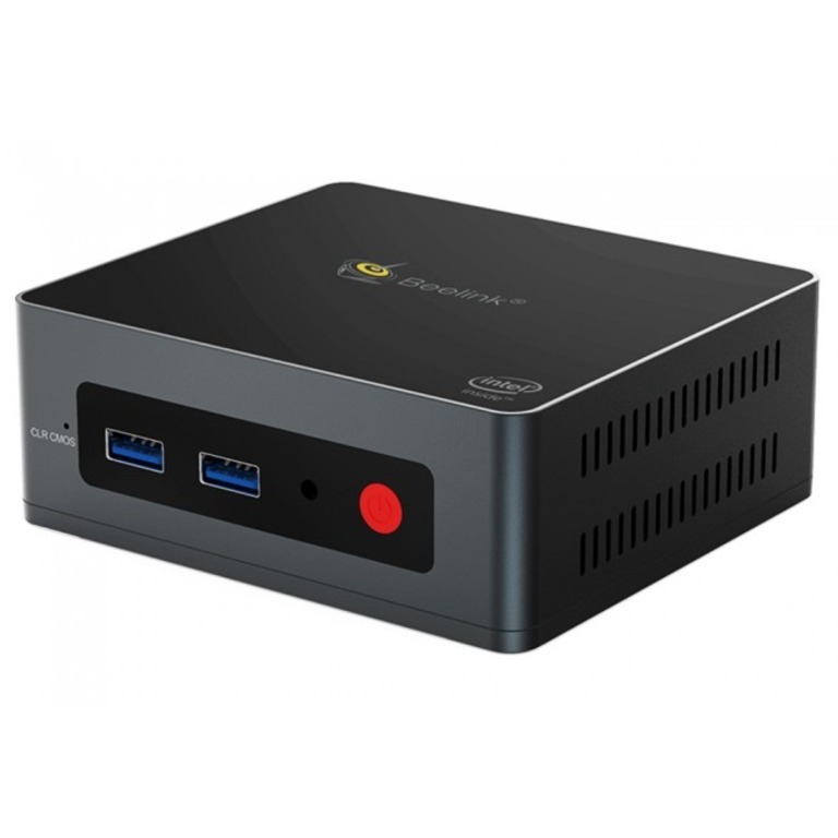 Beelink Мини-ПК GKmini Intel Celeron J4125 Upgraded version (Intel Celeron J4125, RAM 8 ГБ, SSD 128 ГБ, Intel HD Graphics 600, Windows), 2000000019338, черный