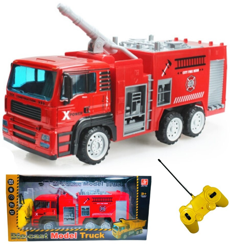 Радиоуправляемая большая пожарная машина Die Cast Truck, на ...