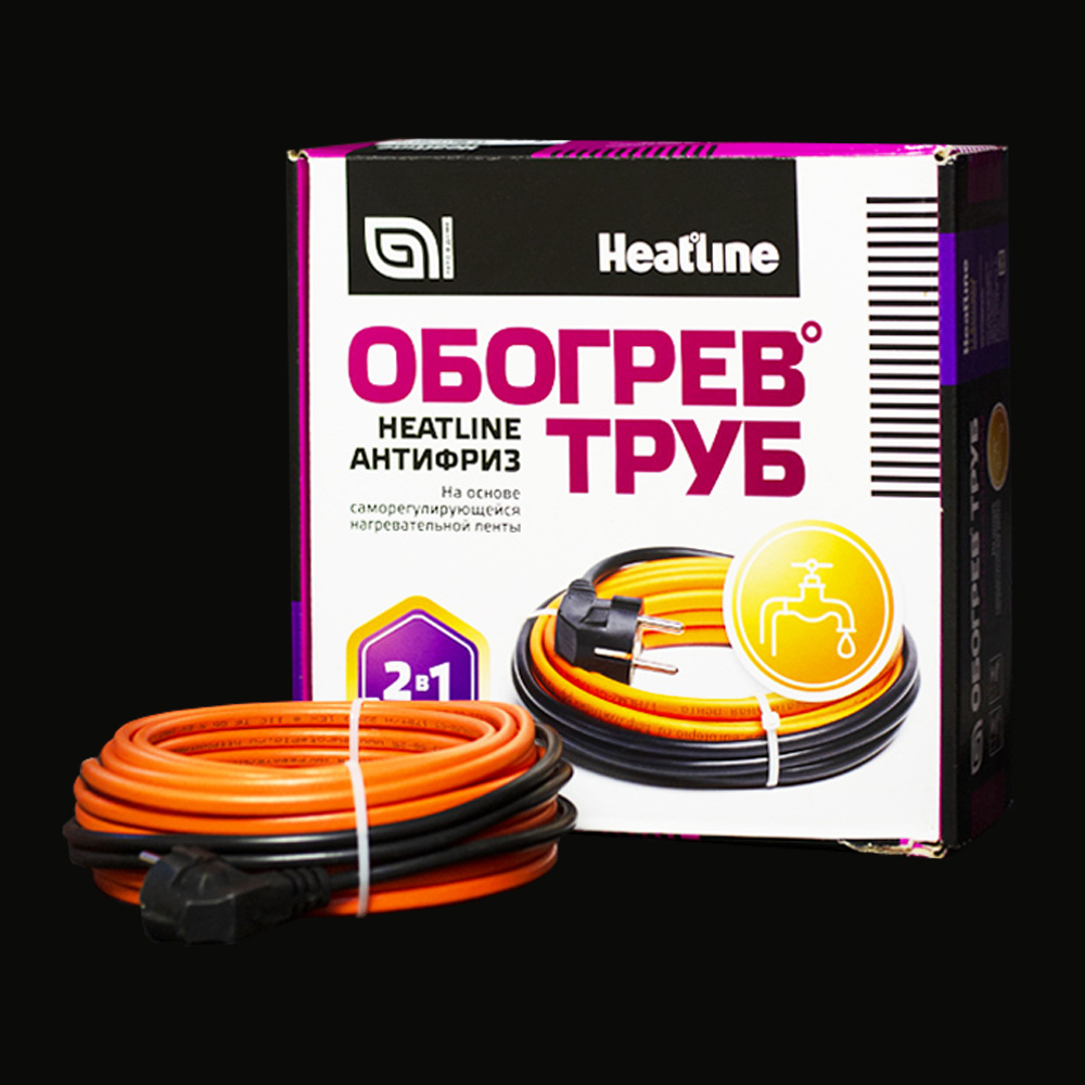 Греющий кабель Heatline в трубу, 10м 170Вт — купить в интернет-магазине ...