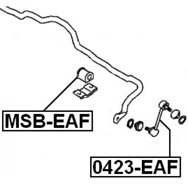 St msb 2024 10 01 pdf. Mitsubishi Galant 6 опоры стабилизатора передний