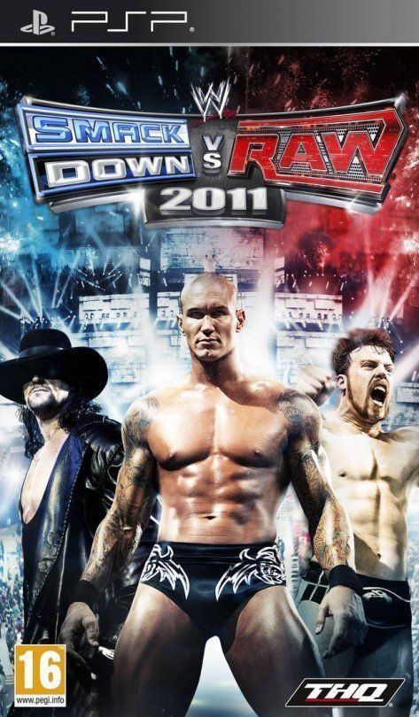 Игра WWE SmackDown vs Raw 2011 (PlayStation Portable (PSP), Английская версия)