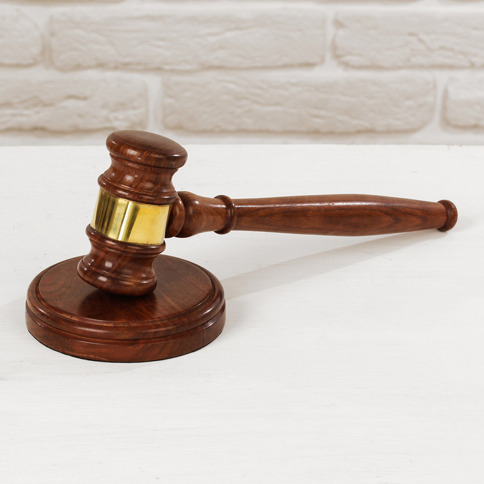 Подарочный сувенир Судейский молоток Оригинальный подарок для мужчин и коллег