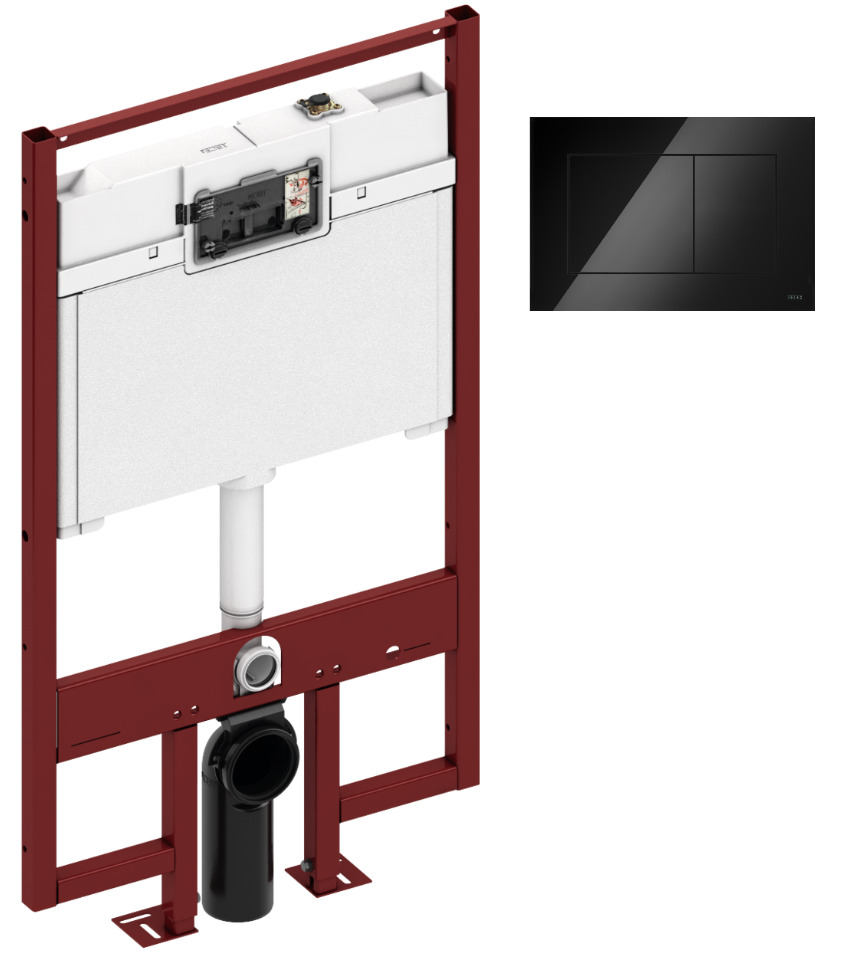 Установка застенного модуля. Обшивка инсталляции аквапанелями. Установка застенного модуля. Установка застенного модуля. Tece teceprofil застенный модуль (h = 1120 мм) для установки биде 9330000.