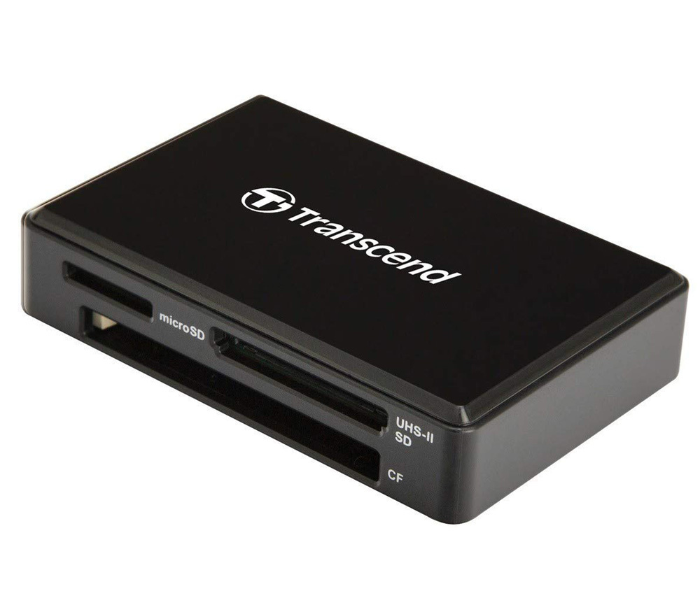 Карт-ридер Transcend RDF9K2 USB 3.1 (SD, microSD, CF), UHS-I/-II