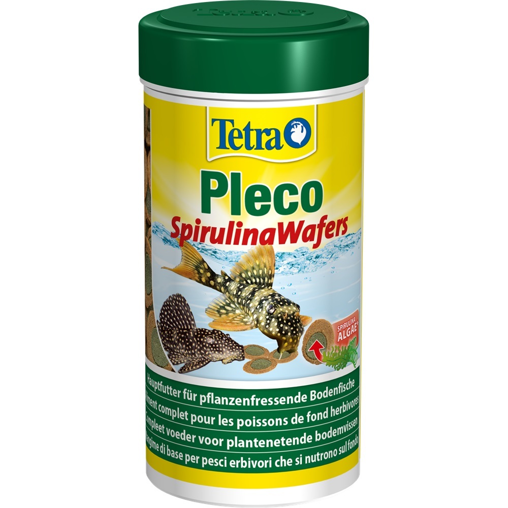 Корм для рыб Tetra Pleco Spirulina Wafers 250мл таблетки