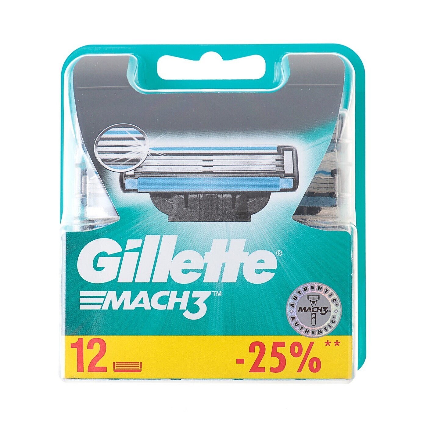 Gillette mach3 сменные кассеты для бритья 2шт