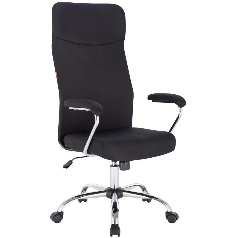 Кресло для руководителя easy chair 590 tc черное ткань металл