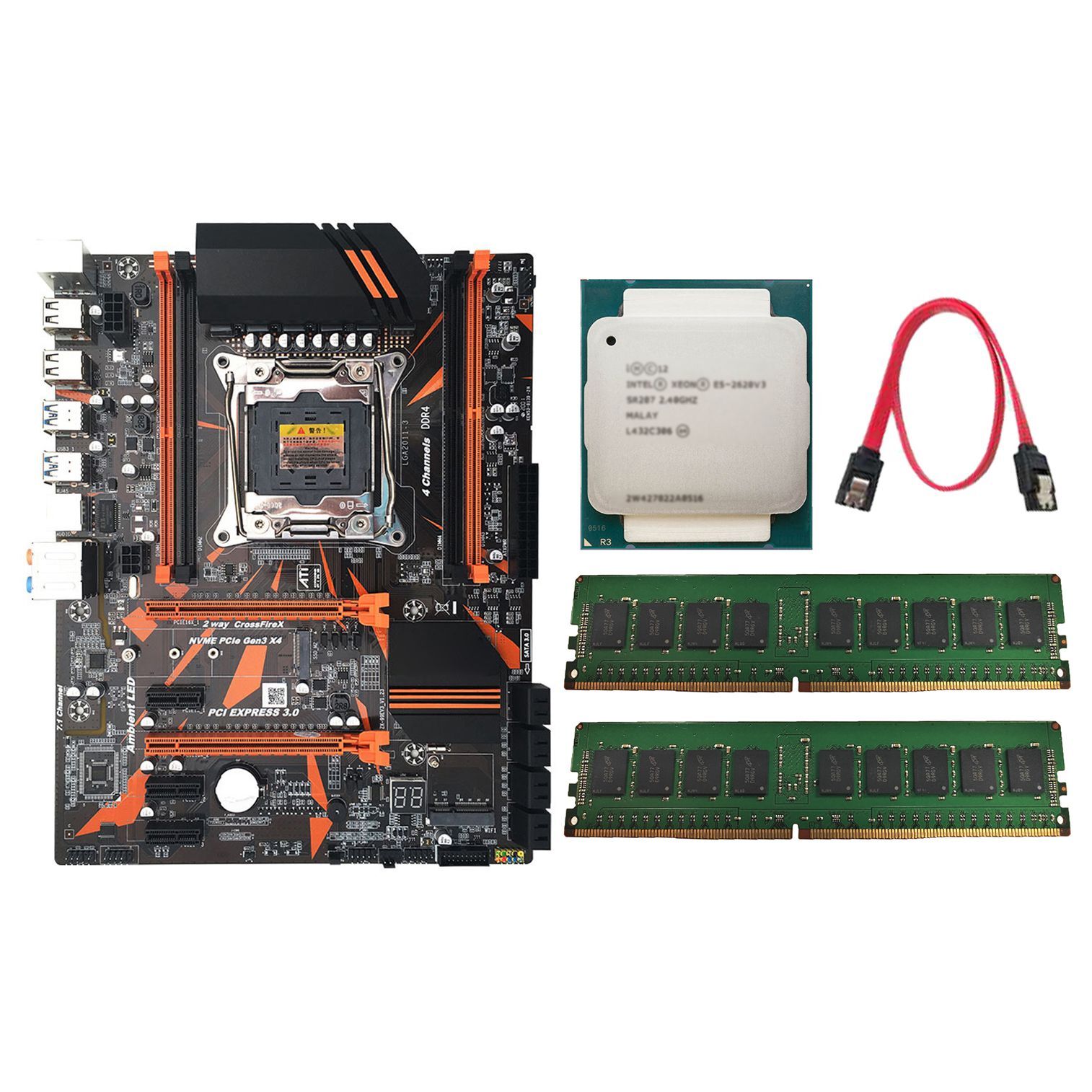 Ram материнская плата. Плата x99 d4
