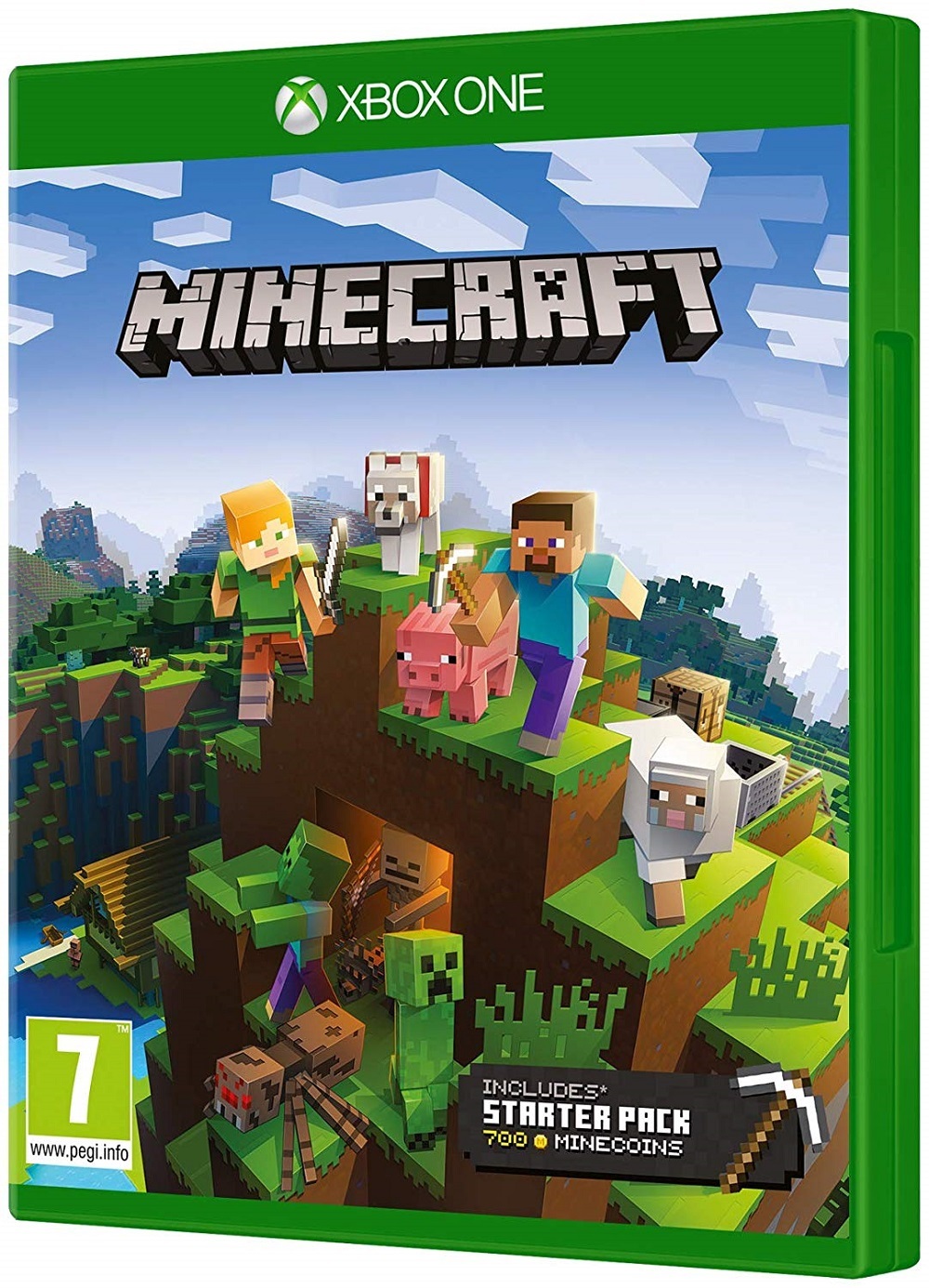 Игра Minecraft Starter Collection (Xbox One, Русская версия) купить по  низкой цене с доставкой в интернет-магазине OZON (384735348)