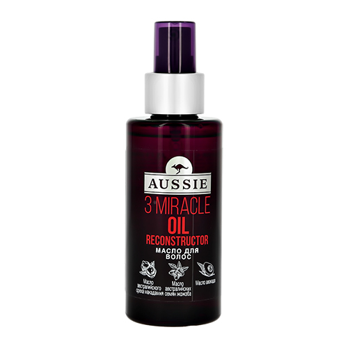 Масло для волос AUSSIE 3 MIRACLE OIL RECONSTRUCTOR 100 мл — купить в ...