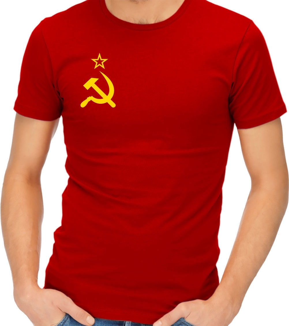 Футболка серп и молот