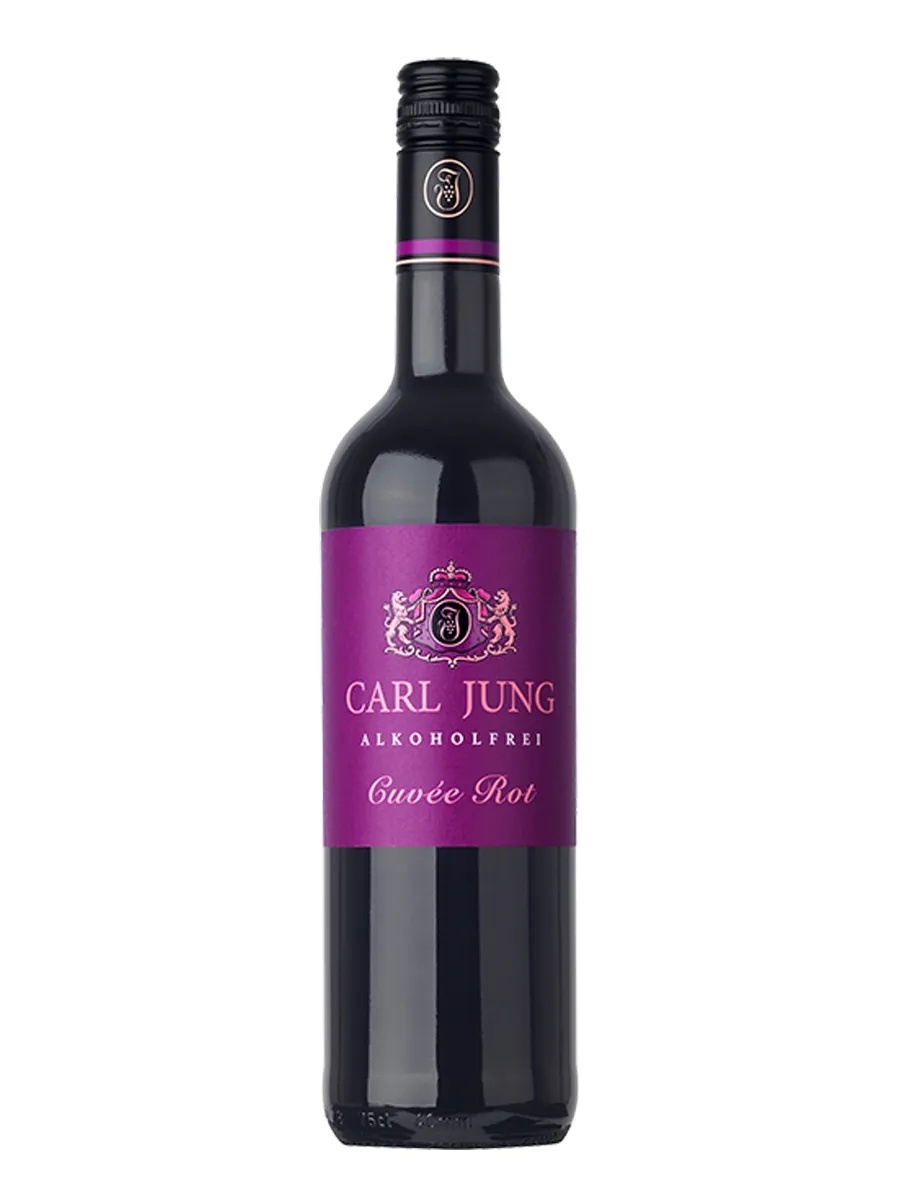 Вино безалкогольное Carl Jung (Карл Юнг) Cuvee Red ( Кюве Ред) красное полусухое, 750 мл