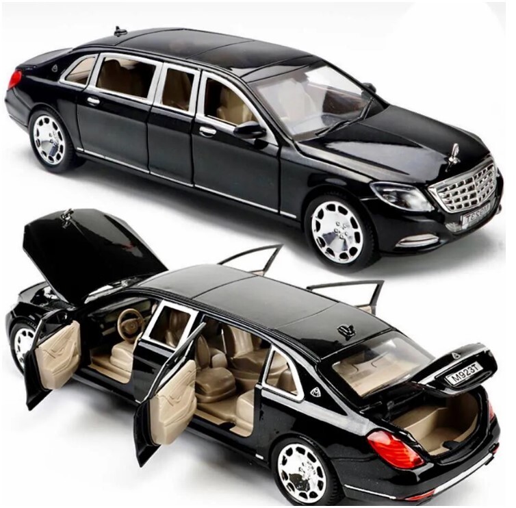 Машинка инерционная металлическая Mercedes-Benz Maybach Мерседес Майбах ...