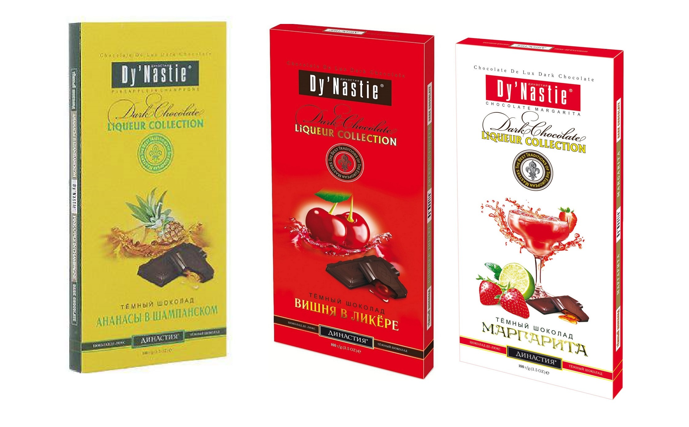 Шоколад "Dy'Nastie" Liqueur Collection Ликерная коллекция ассорти ...