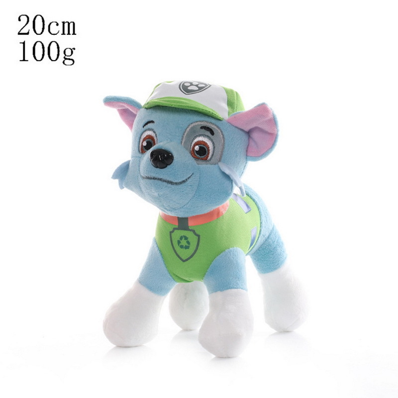 Мягкая игрушка Paw Patrol Щенячий патруль Рокки 20cm зеленый — купить в ...