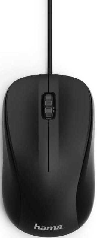 Мышь проводная HAMA MC-300 00182606, черный - купить по выгодной цене в ...