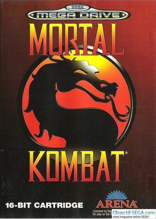 Картридж Игра Sega Mortal Kombat