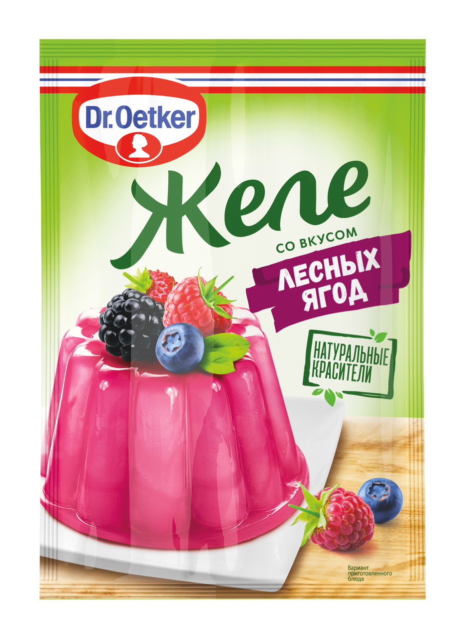 Пирог с желе dr oetker