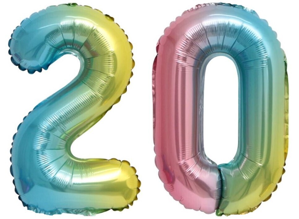 Шарики 20 Лет – купить в интернет-магазине OZON по низкой цене