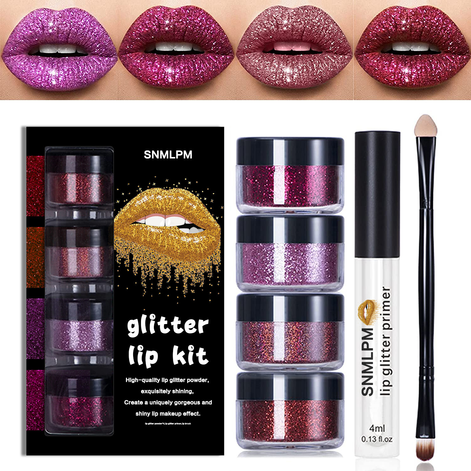 glitter lip kits