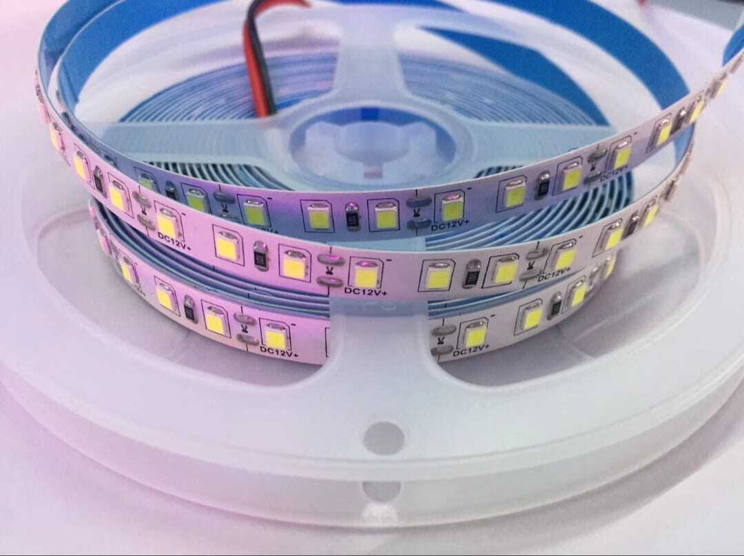 Светодиоднаялента5м,12В,smd2835,120led/м,ip20,6500Кхолодныйсвет