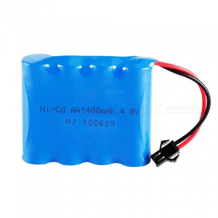 Аккумулятор Ni-Cd 4.8v 1400mah (разъем YP) - NICD-48F-1400-YP — купить ...