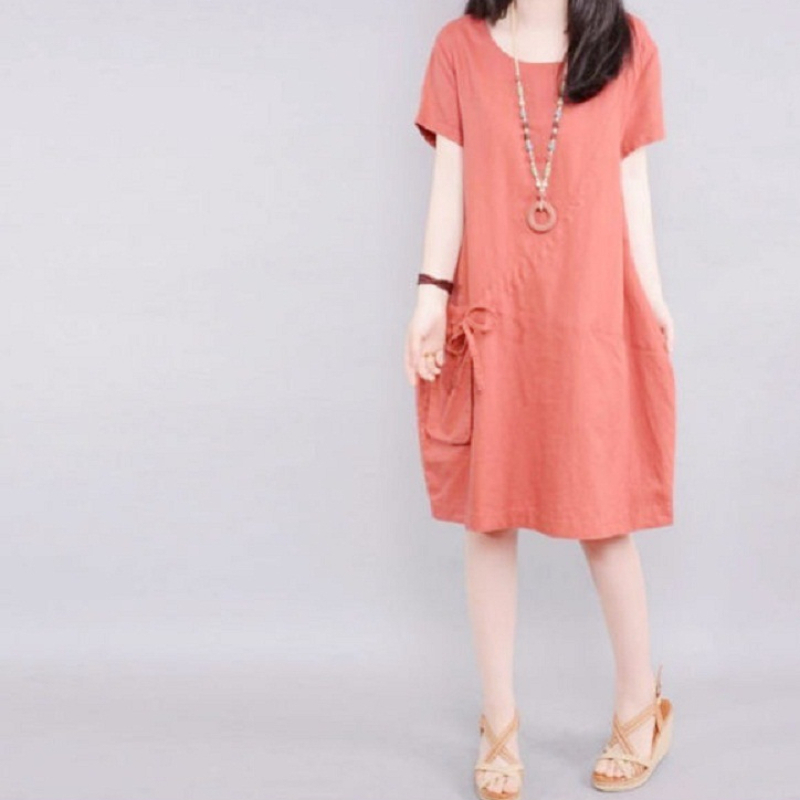 Свободное Платье С Карманами фото 10