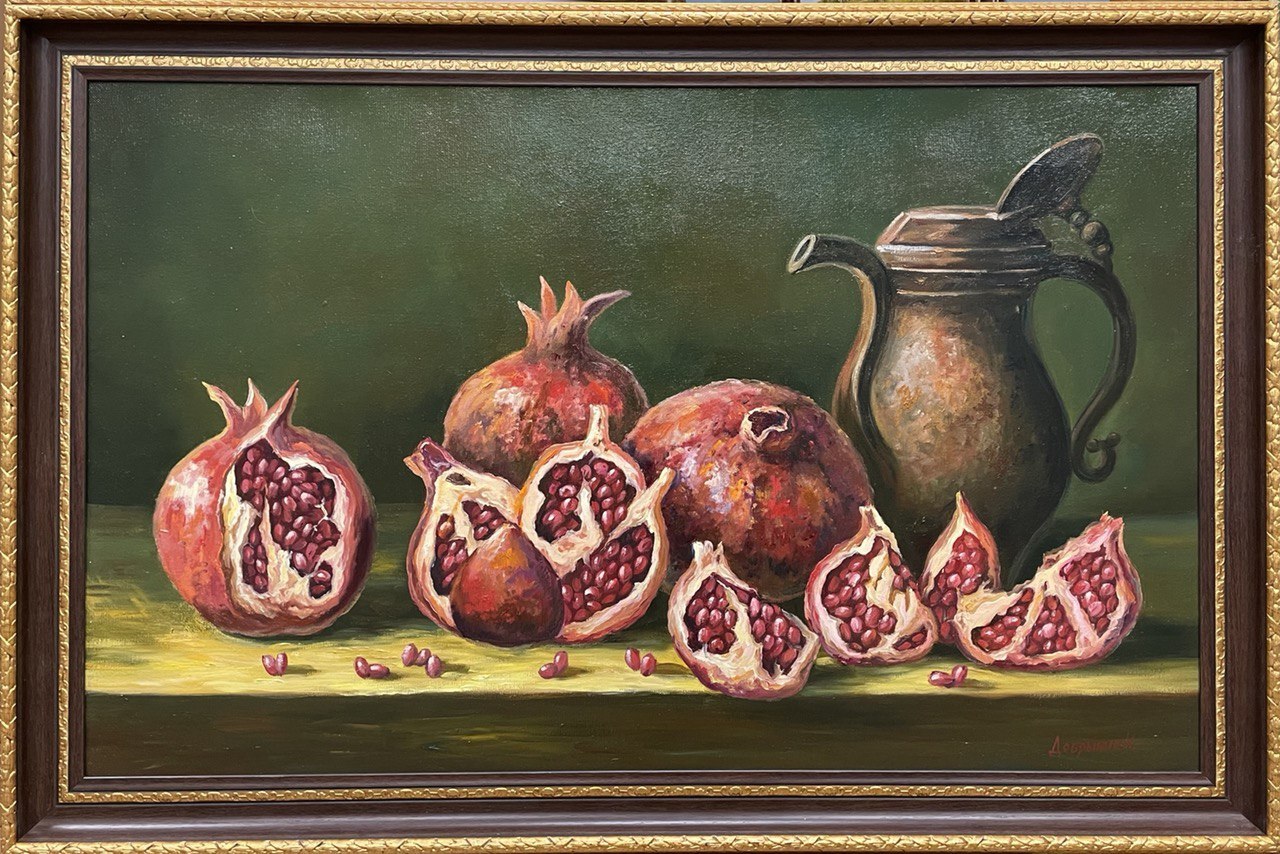 Картины с гранатами