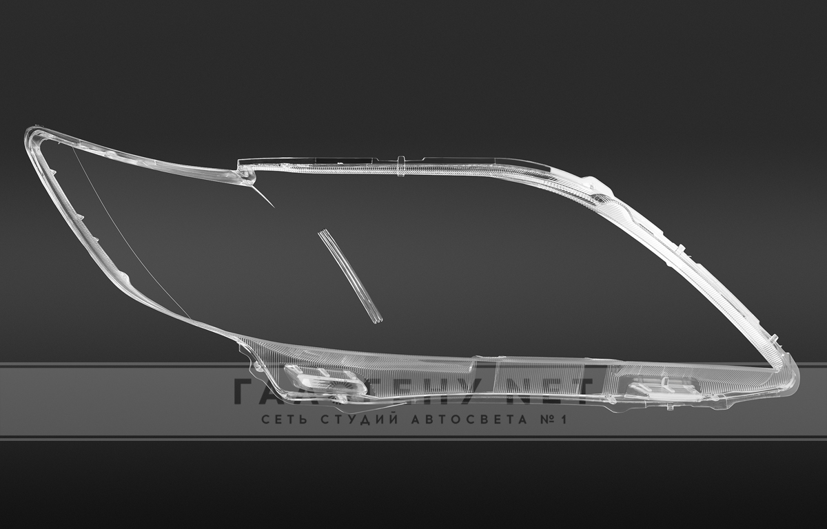 Стекло фары, GNX, для автомобилей Toyota Camry V40 2006-2009, правое, поликарбонат, переднее для Тойота Камри из прозрачного материала